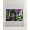 2015 más nuevo diseño de calendario de pared A3 con los gatos